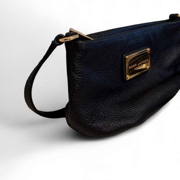 Marc Jacobs Pebbled Leather Crossbody Bag Black - Picture 3 of 10